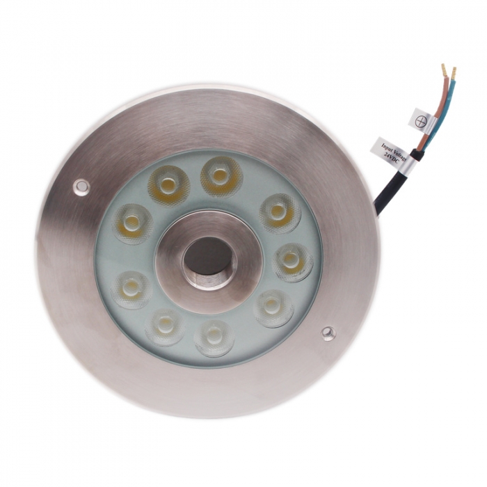 316SS 9W 18W 27W 170MM Underwater Fountain Pump With Fountain Led Light