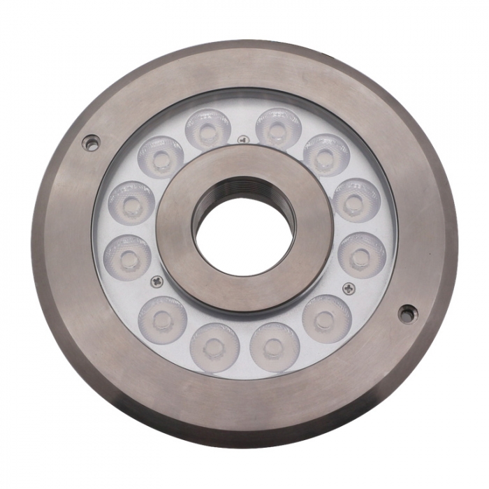 316SS 12W 24W 36W 200MM IP68 LED Underwater Fountain Lamp with DMX512 controlled