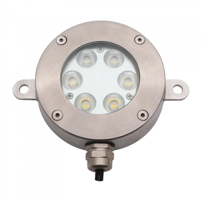 IP68 Waterproof 6W LED 316SS Underwater Fountain lights